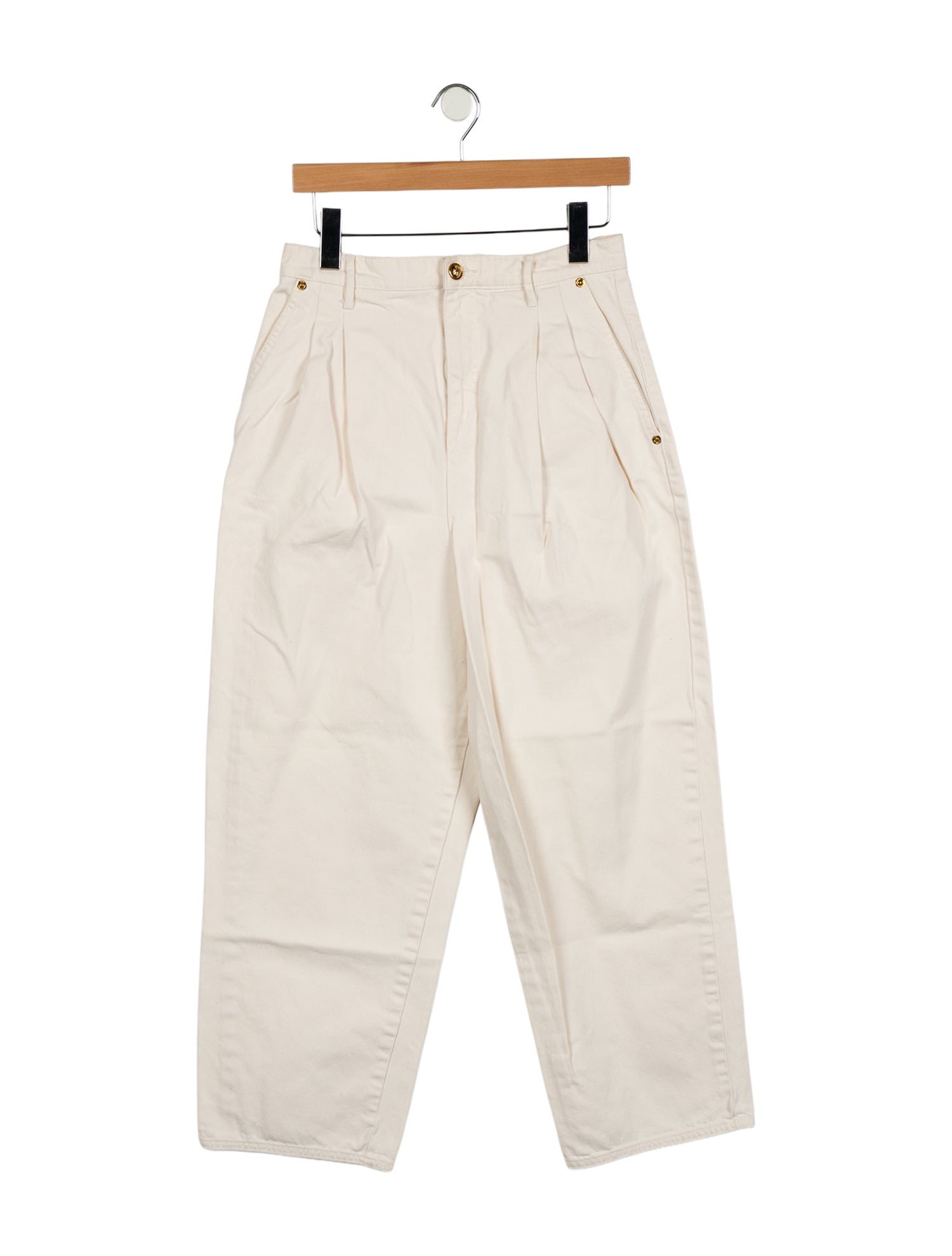 Tory Burch High-Rise Wide Leg Jeans