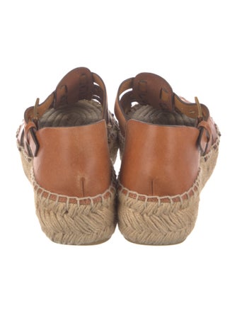 Tory Burch Leather Espadrilles