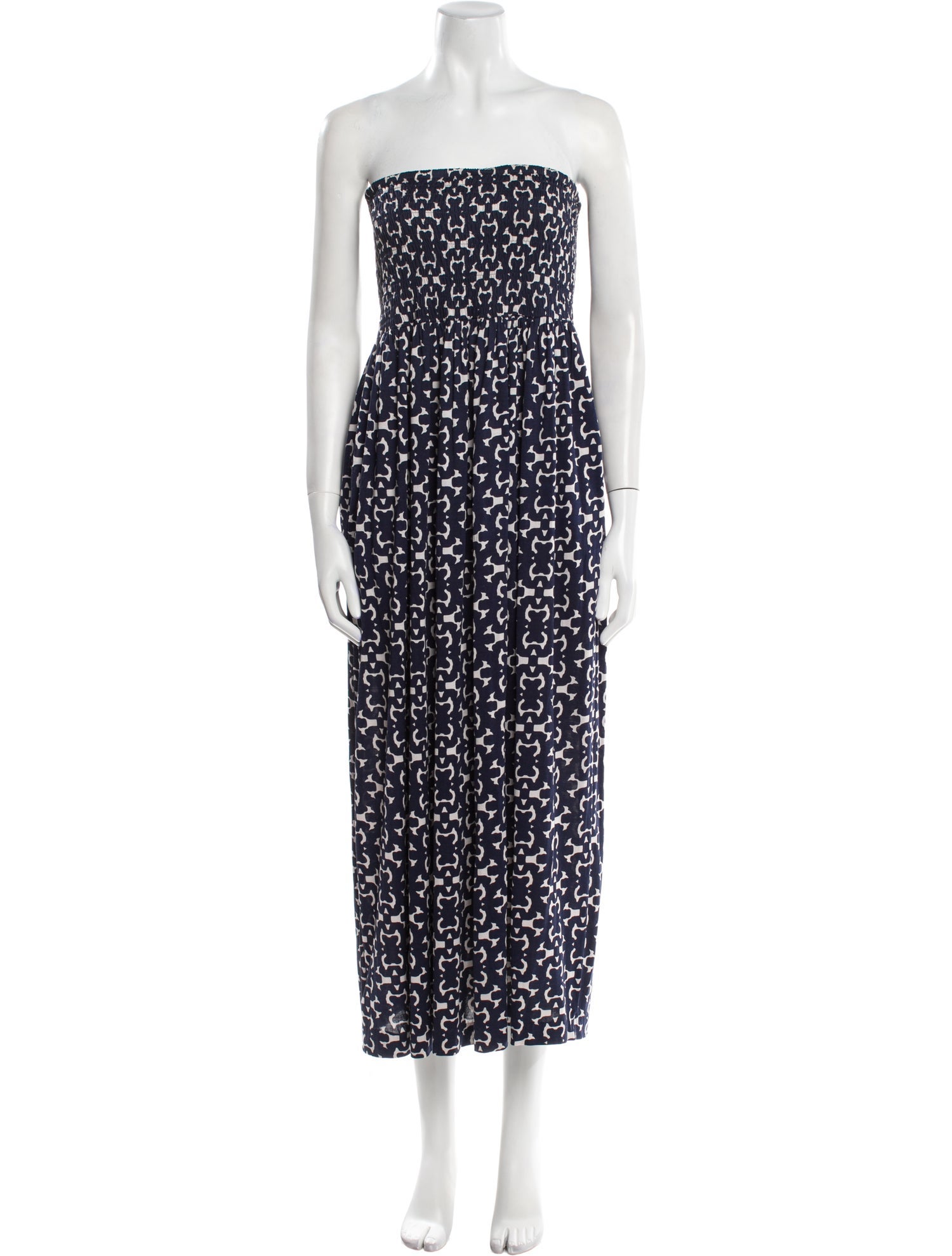 Tory Burch Silk Midi Length Dress