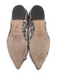 Tory Burch Tweed Tweed Pattern Ballet Flats