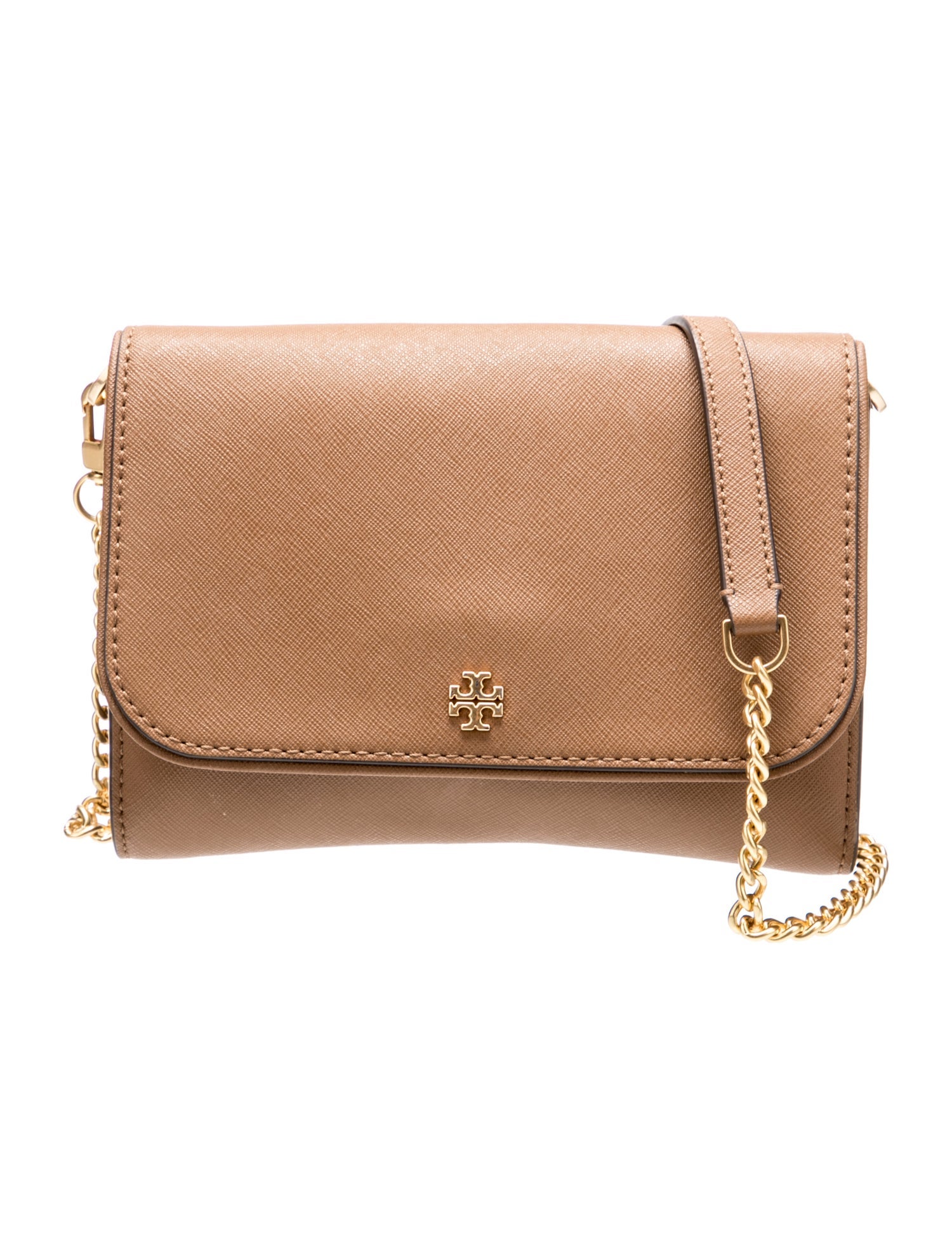 Tory Burch Saffiano Leather Messenger Bag