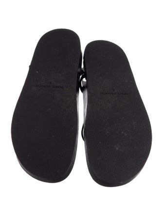 Tory Burch Leather T-Strap Sandals