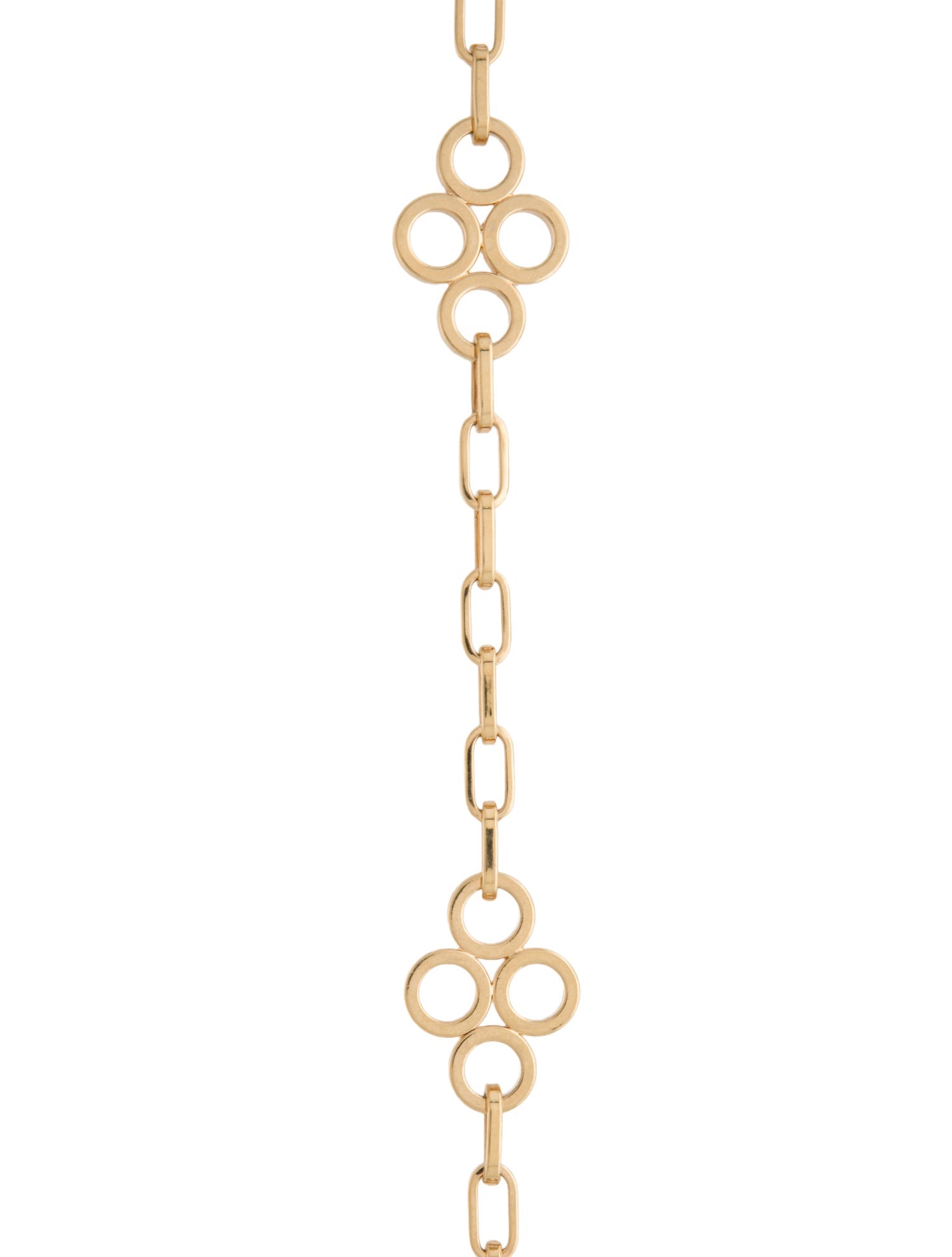 Tory Burch Large Clover Station Necklace