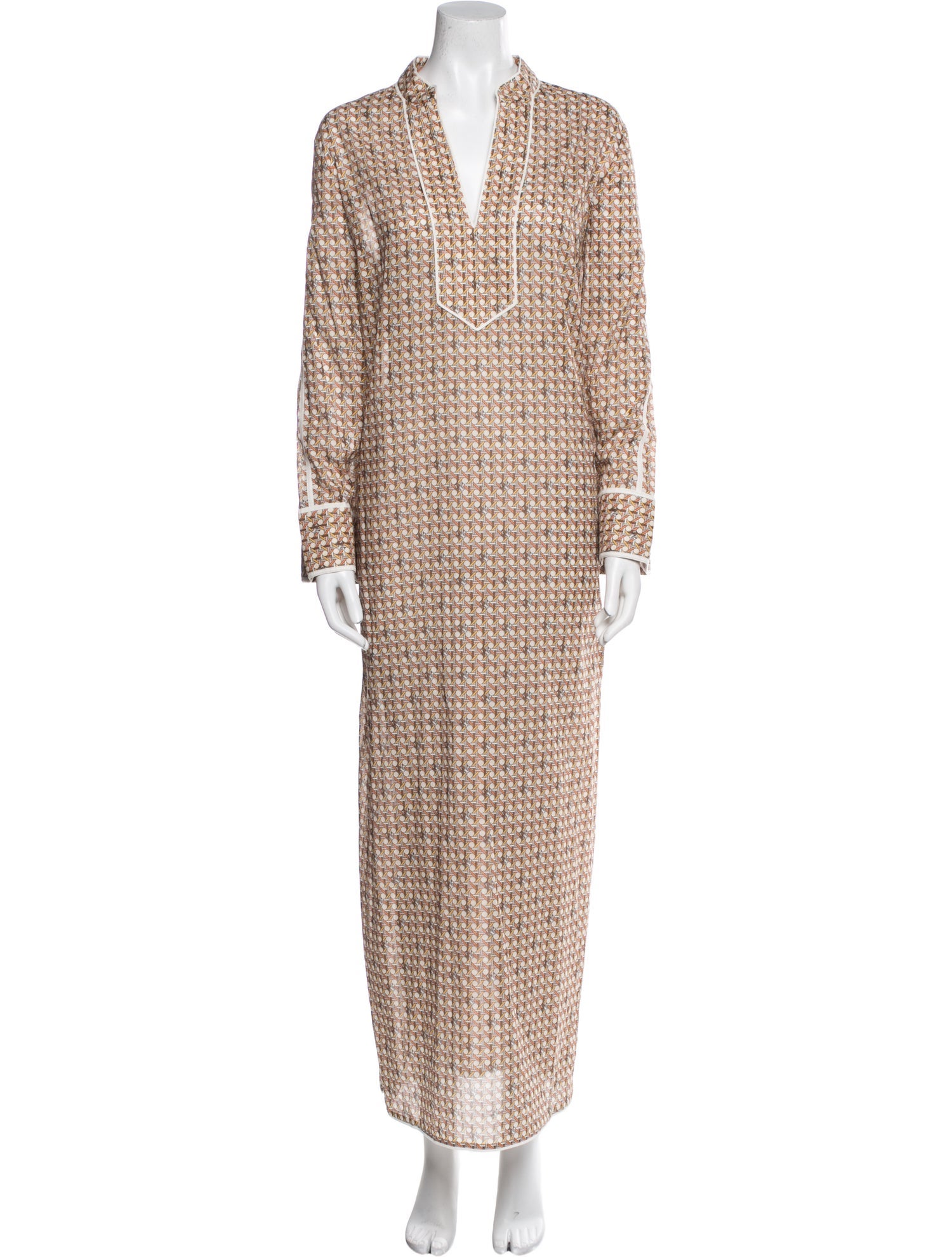 Tory Burch Printed Long Dress