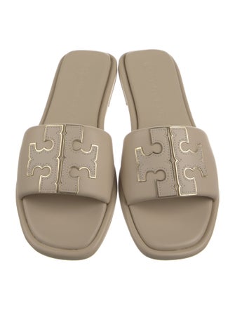 Tory Burch Leather Slides