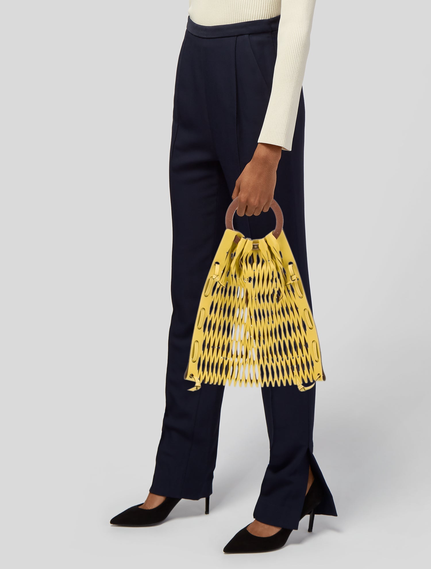 Tory Burch Leather Top Handle Bag