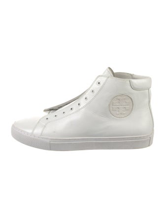 Tory Burch Leather Sneakers