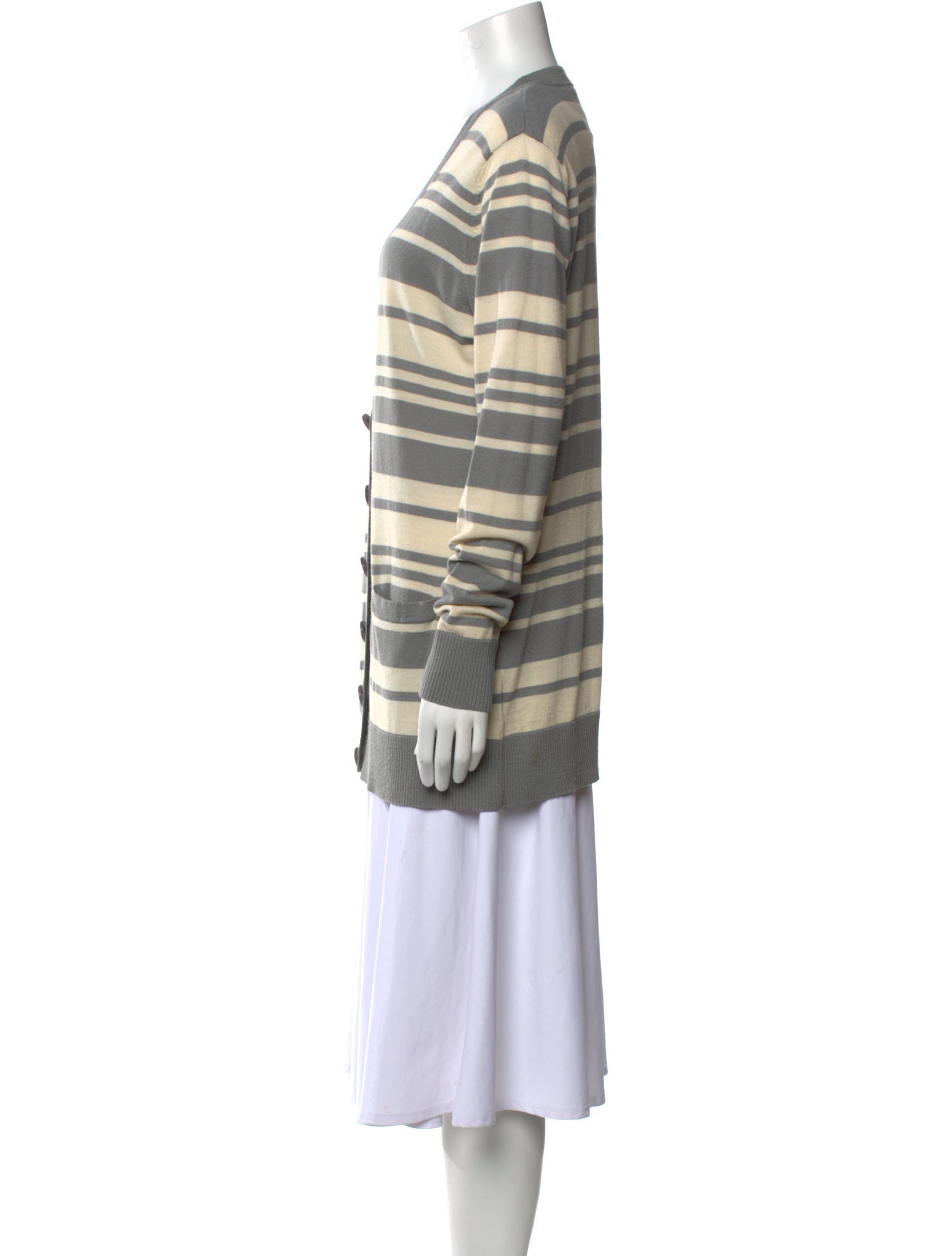 Tory Burch Wool Striped Sweater