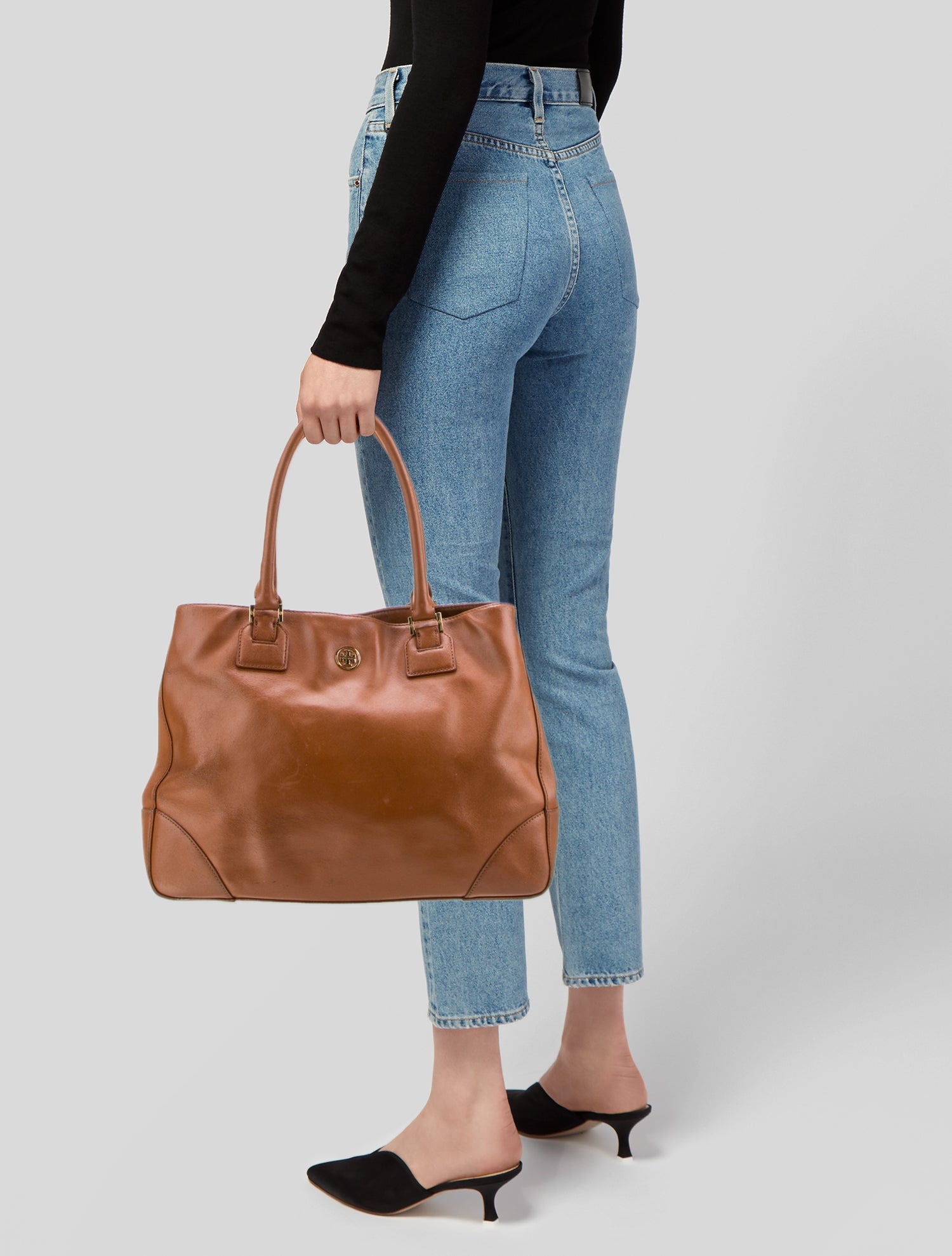 Tory Burch Saffiano Leather Tote