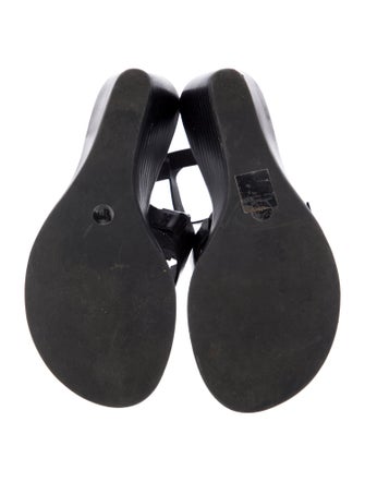 Tory Burch Leather T-Strap Sandals