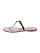Tory Burch Leather Flip Flops