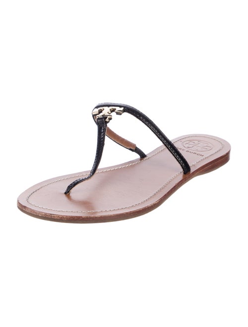 Tory Burch Leather Flip Flops