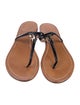 Tory Burch Leather Flip Flops