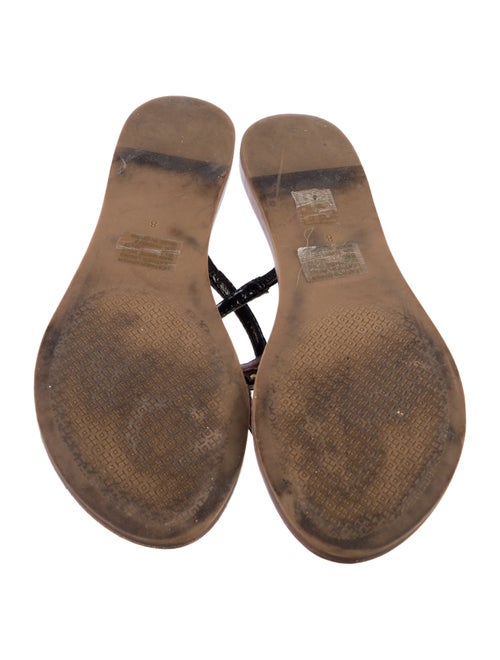 Tory Burch Leather Flip Flops