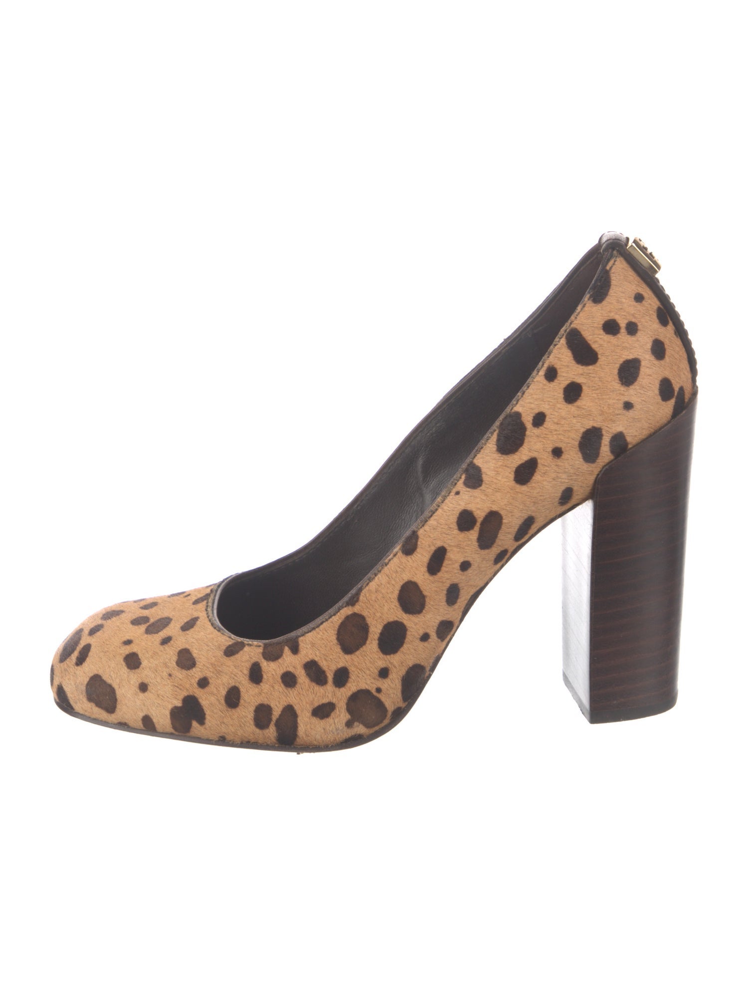 Tory Burch Ponyhair Animal Print Pumps