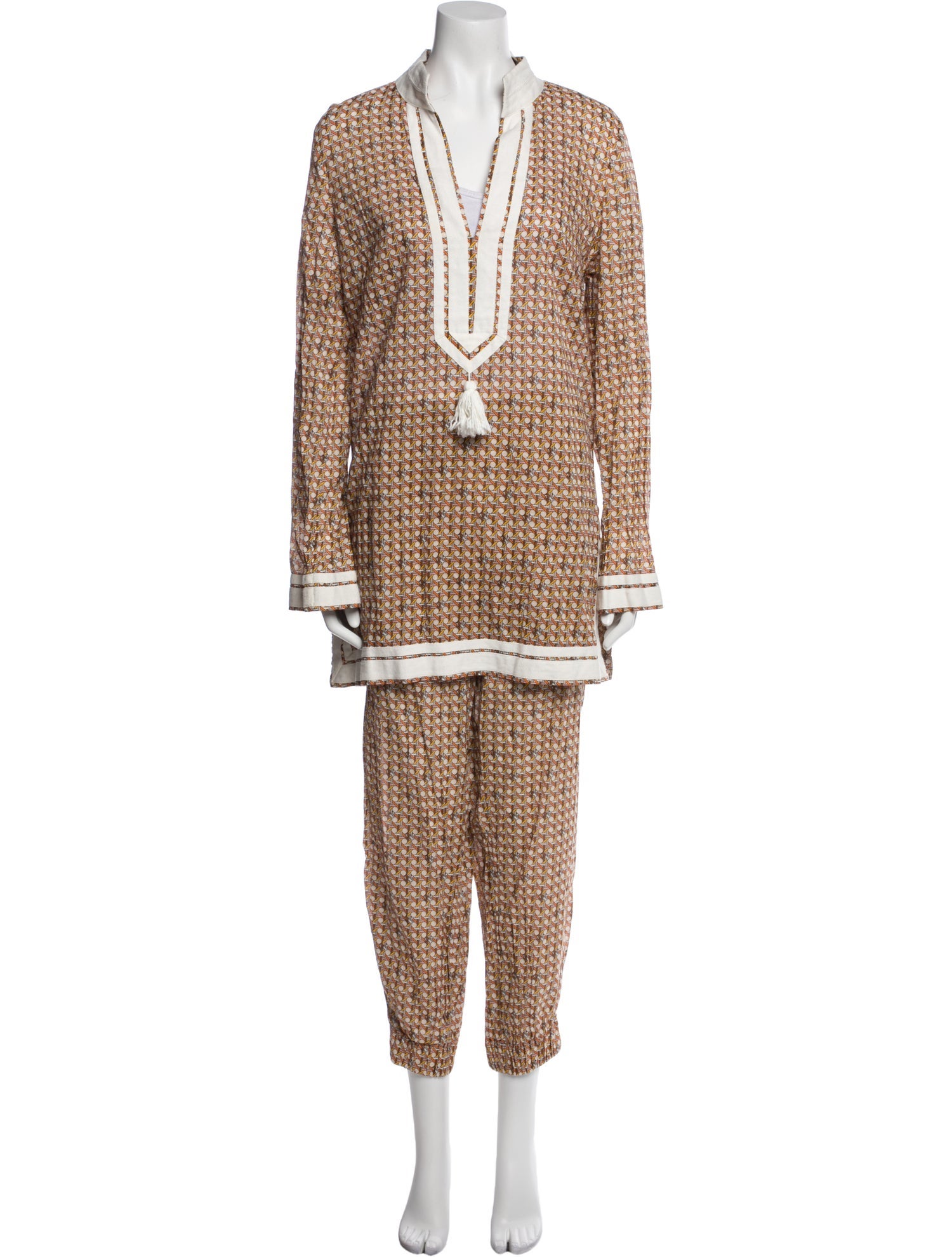 Tory Burch Printed Pant Set