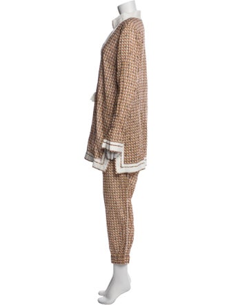 Tory Burch Printed Pant Set
