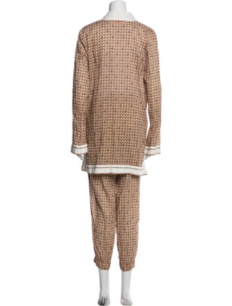 Tory Burch Printed Pant Set