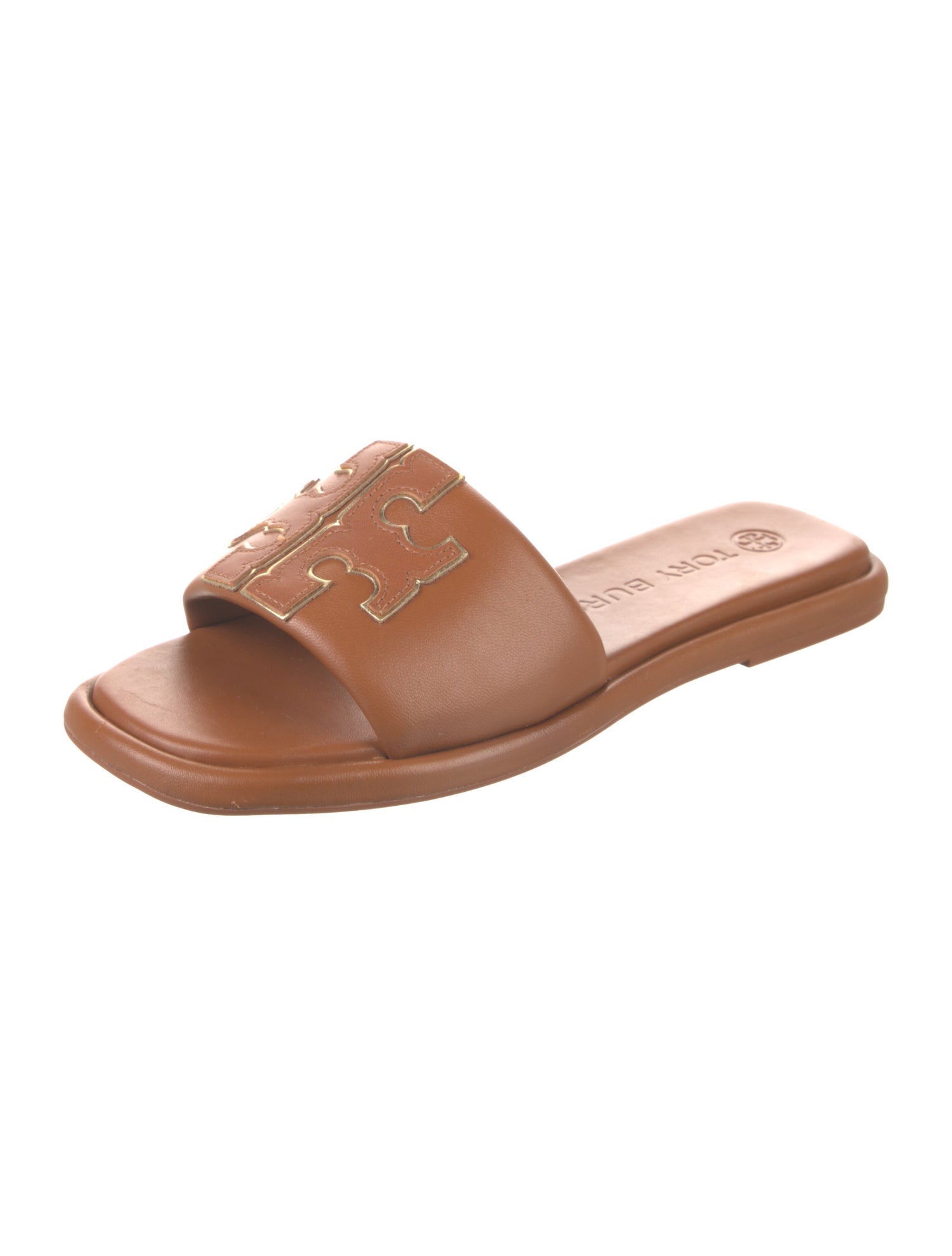 Tory Burch Leather Slippers
