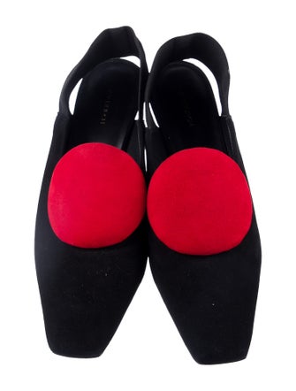 Tory Burch Suede Slingback Pumps