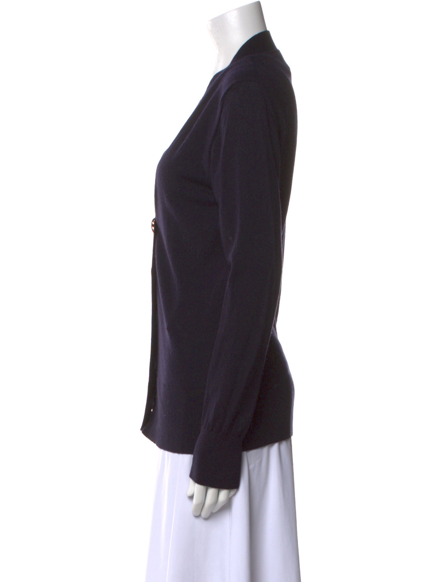 Tory Burch Merino Wool V-Neck Sweater