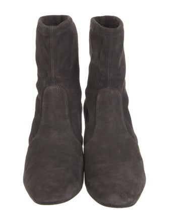 Tory Burch Suede Sock Boots