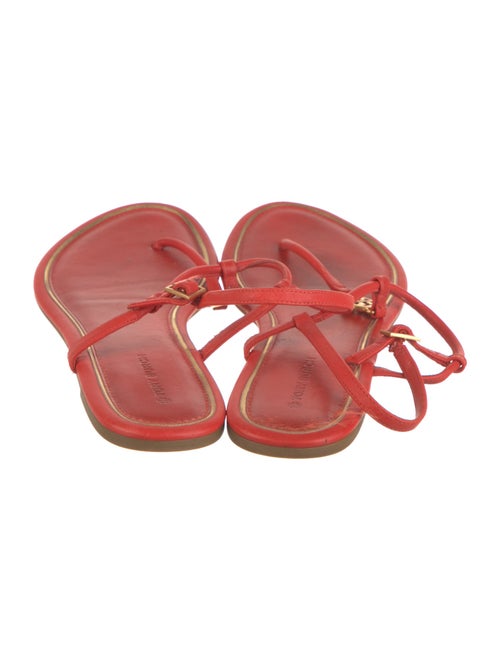 Tory Burch Leather T-Strap Sandals