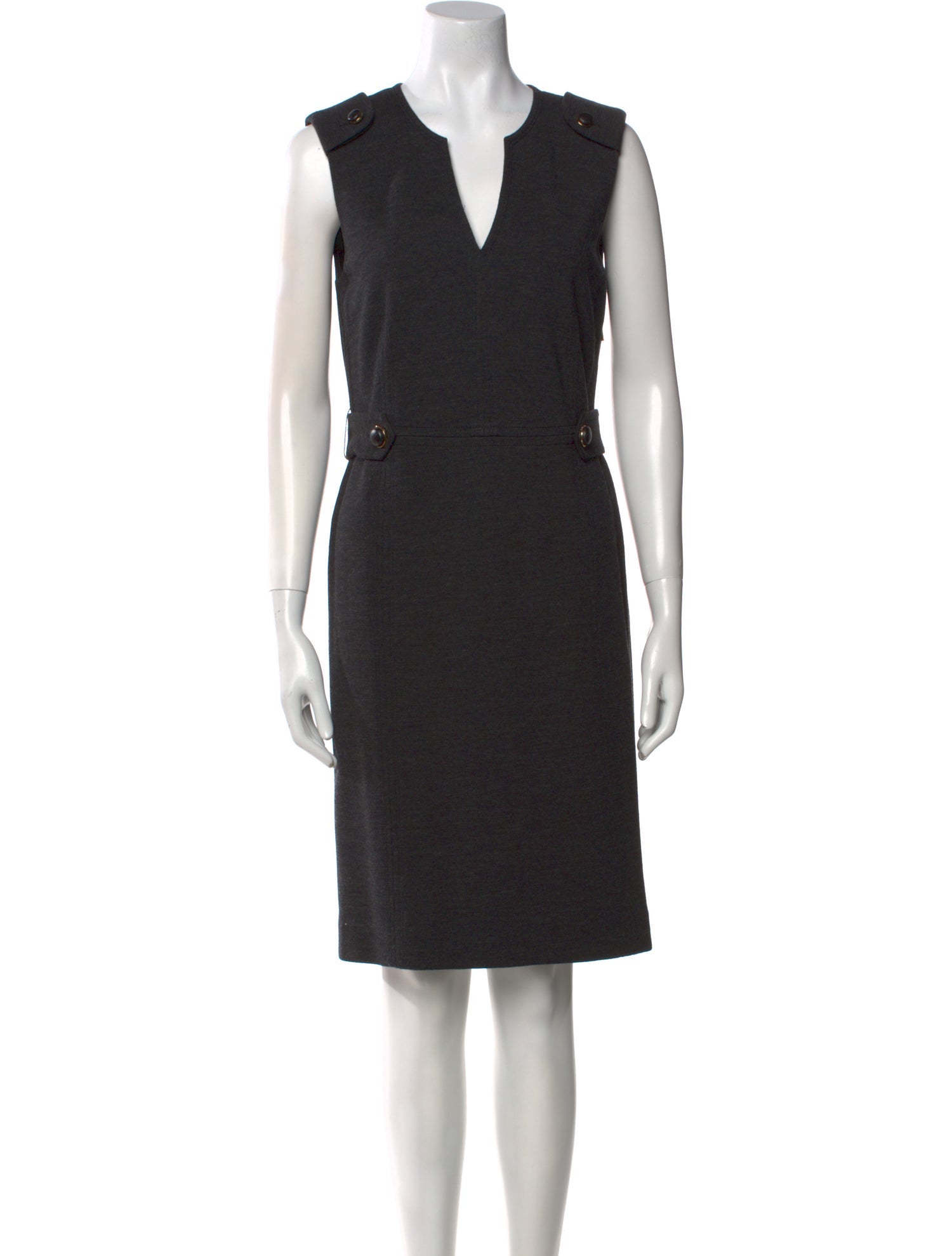 Tory Burch V-Neck Knee-Length Dress