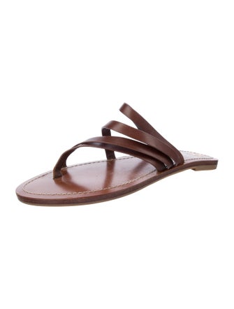 Tory Burch Leather Slides
