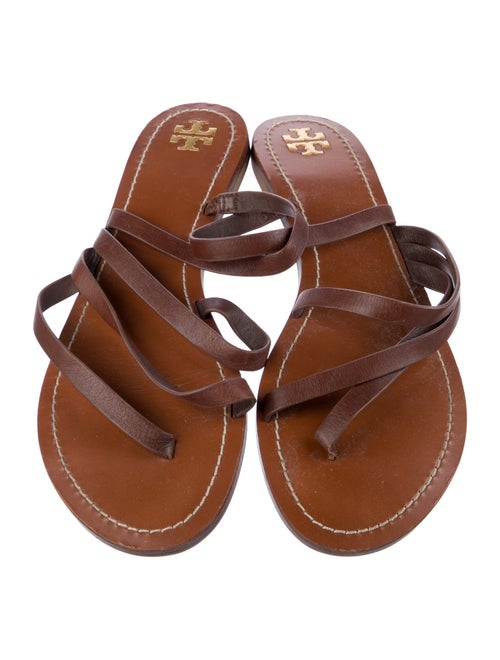 Tory Burch Leather Slides