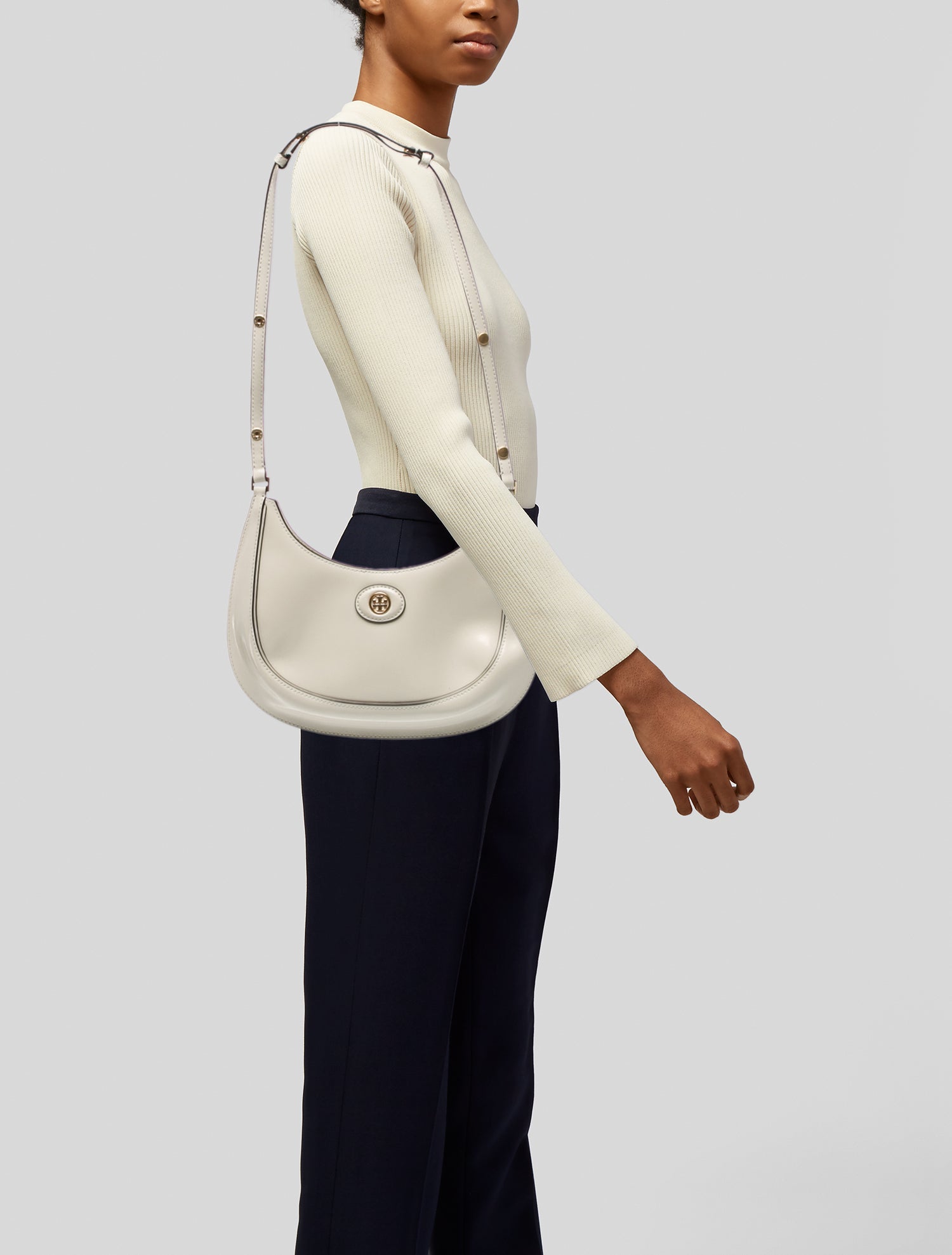 Tory Burch Patent Leather Hobo