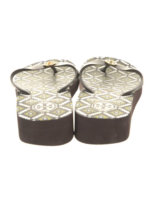 Tory Burch Rubber Printed Flip Flops