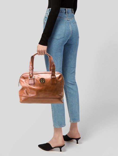 Tory Burch Leather Top Handle Bag