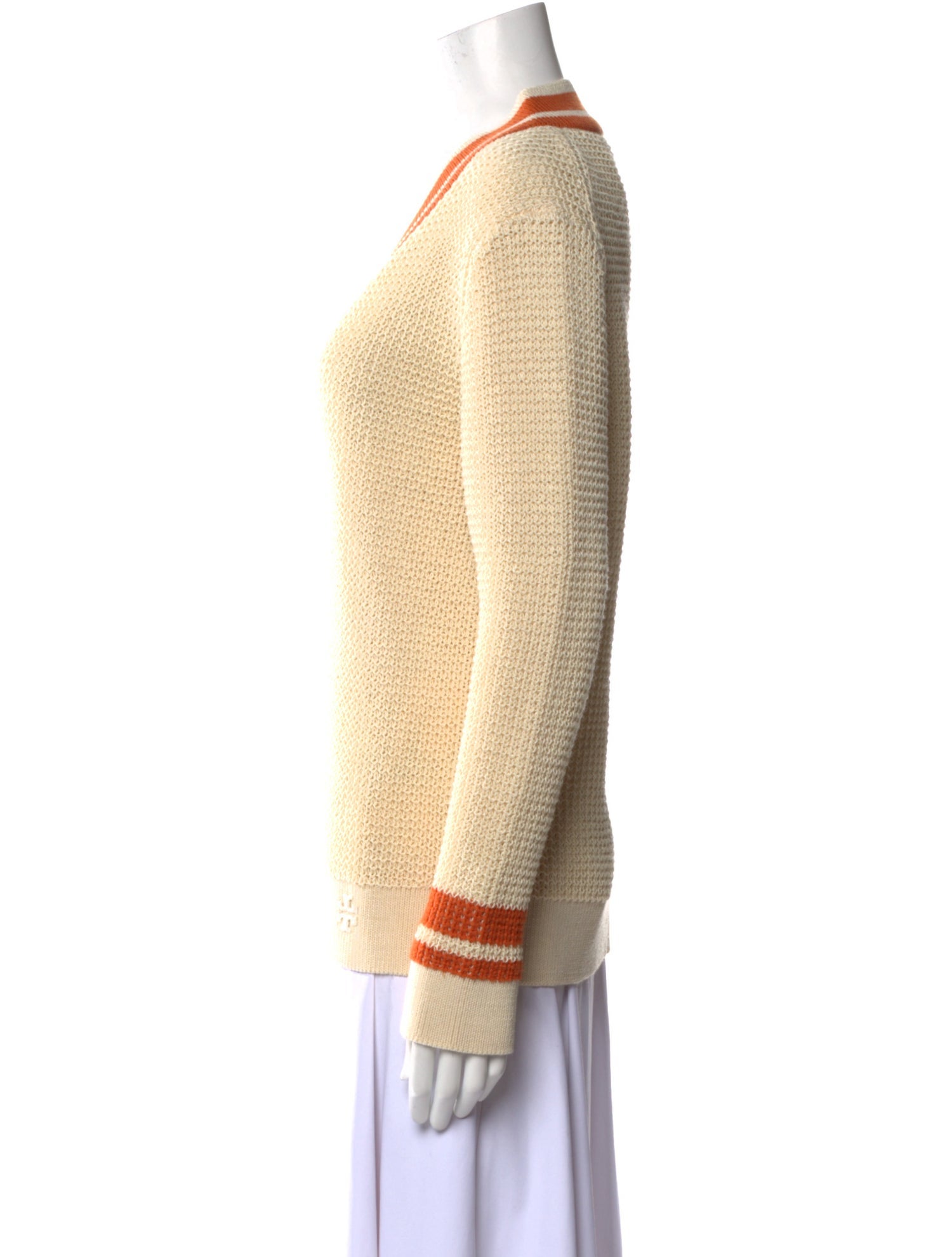 Tory Burch Wool Striped Sweater