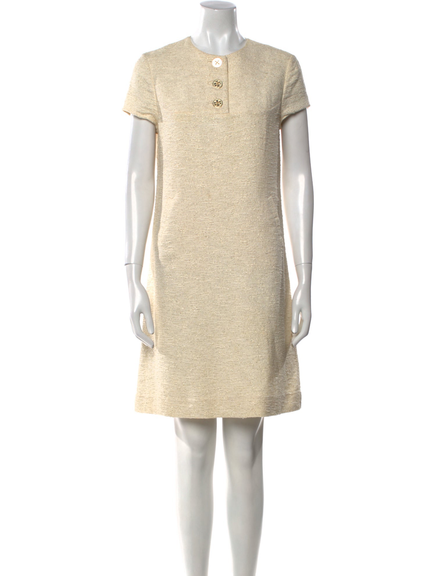 Tory Burch Crew Neck Mini Dress