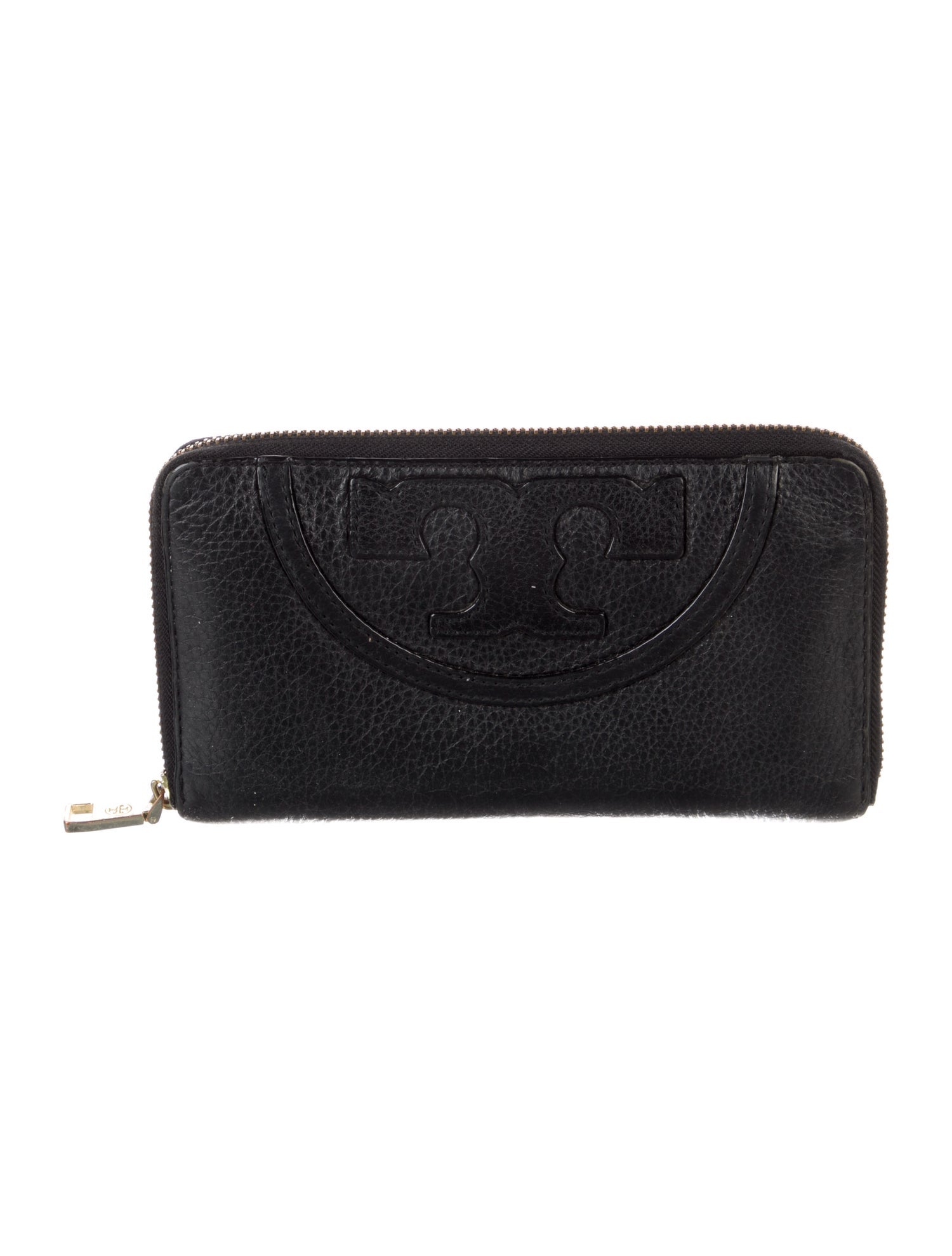 Tory Burch Signature Logo Leather Wallet
