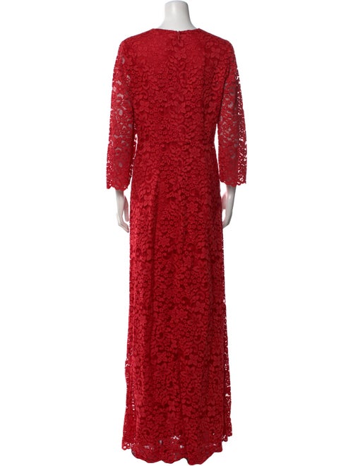 Tory Burch Lace Pattern Long Dress