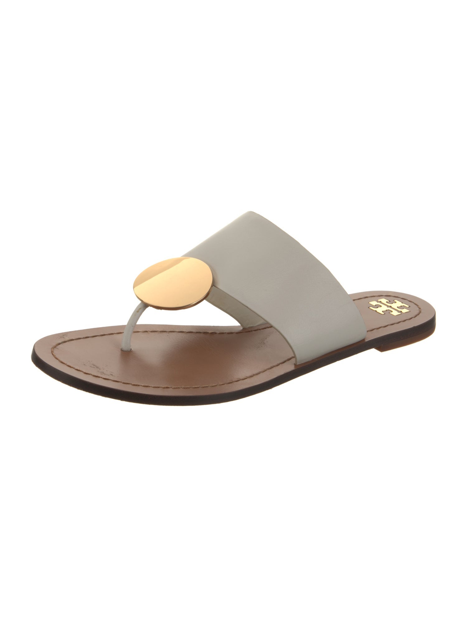 Tory Burch Leather Slides