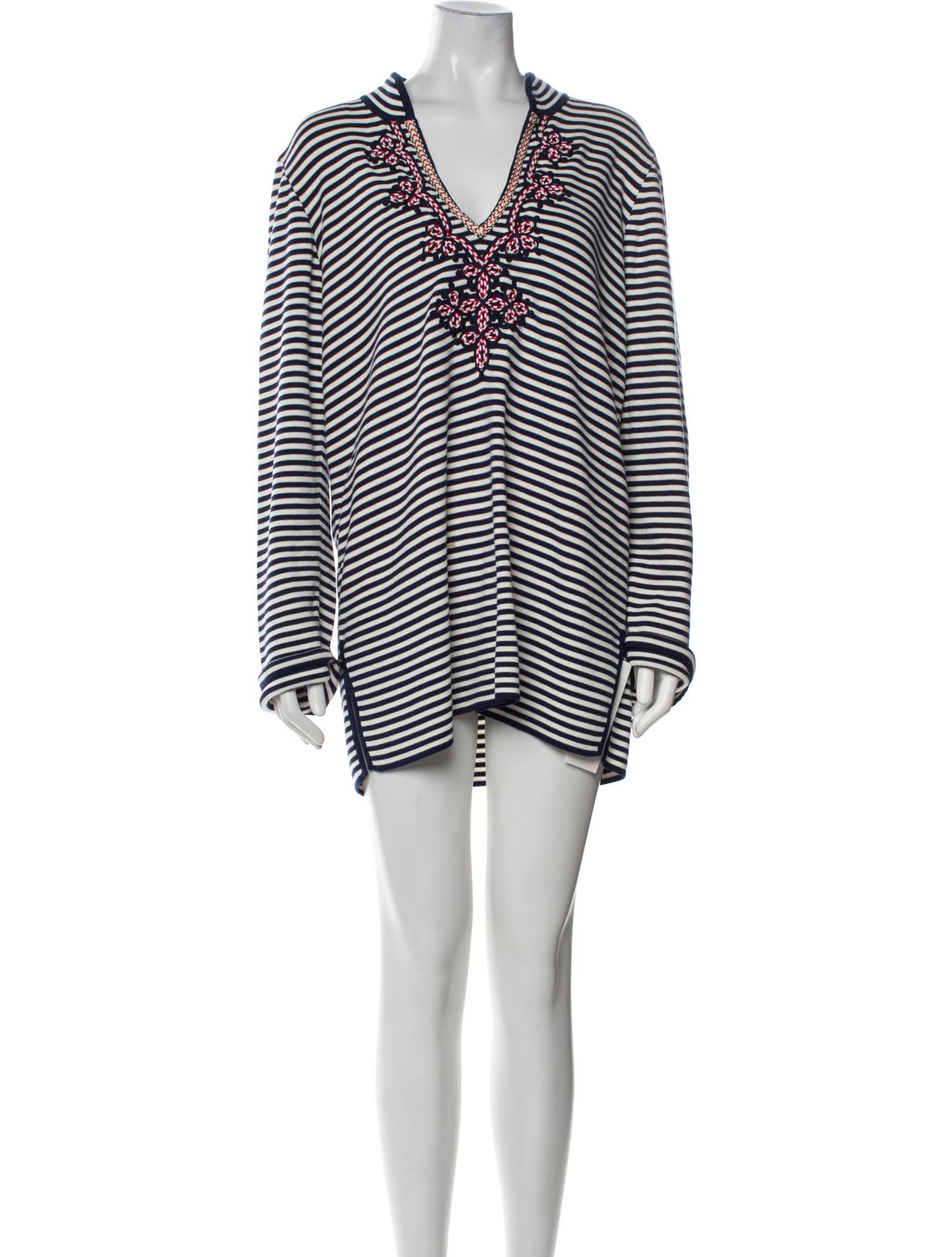 Tory Burch Striped Mini Dress