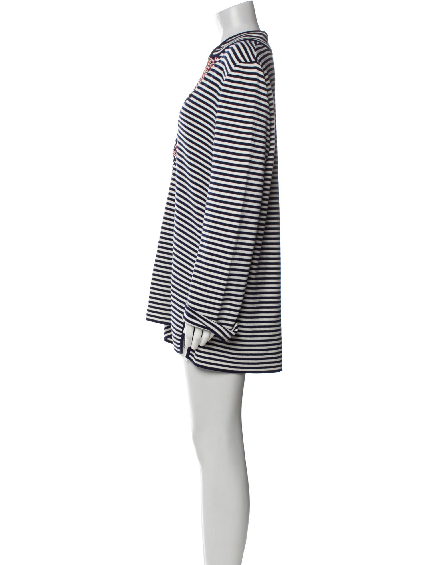 Tory Burch Striped Mini Dress