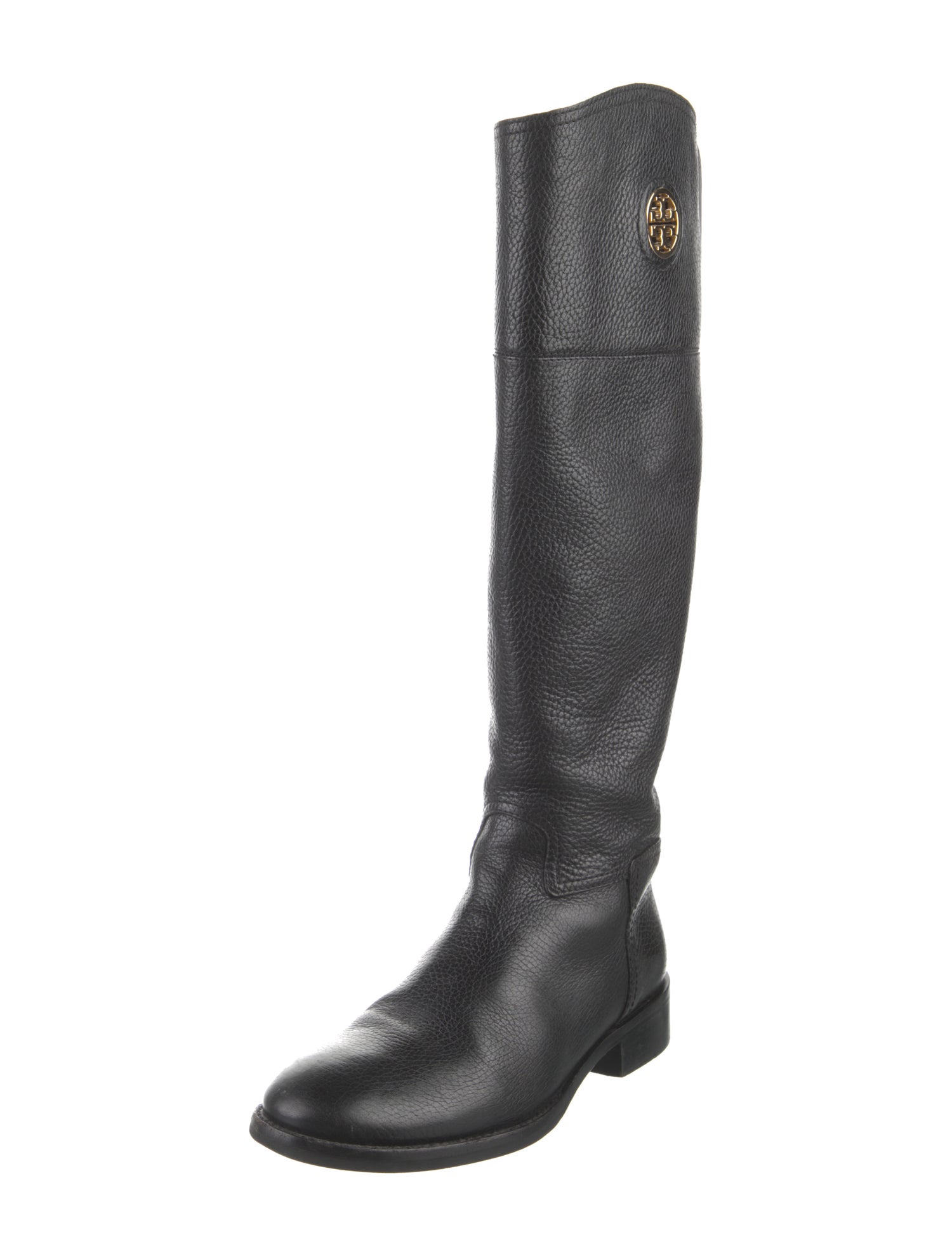 Tory Burch Leather Riding Boots
