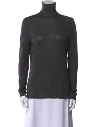 Tory Burch Turtleneck Long Sleeve Top