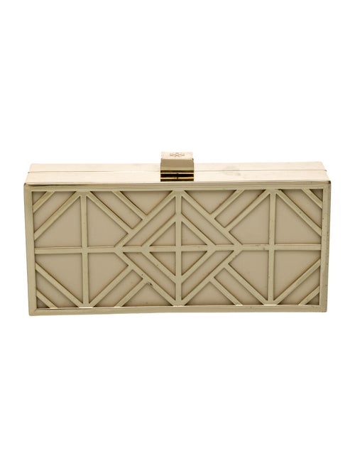 Tory Burch Metal Minaudière