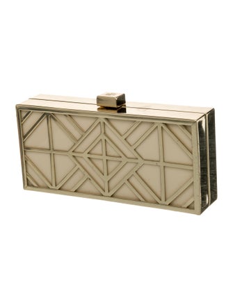Tory Burch Metal Minaudière