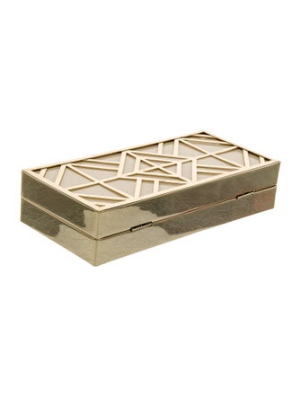 Tory Burch Metal Minaudière