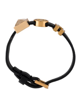 Tory Burch Lucia Initial Charm Wrap Bracelet