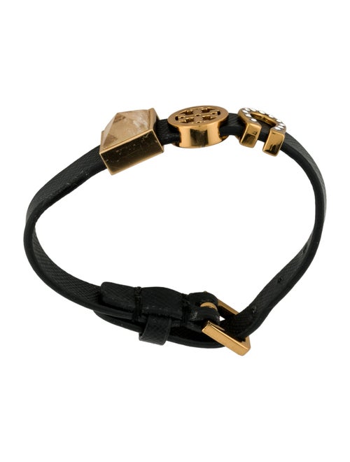 Tory Burch Lucia Initial Charm Wrap Bracelet