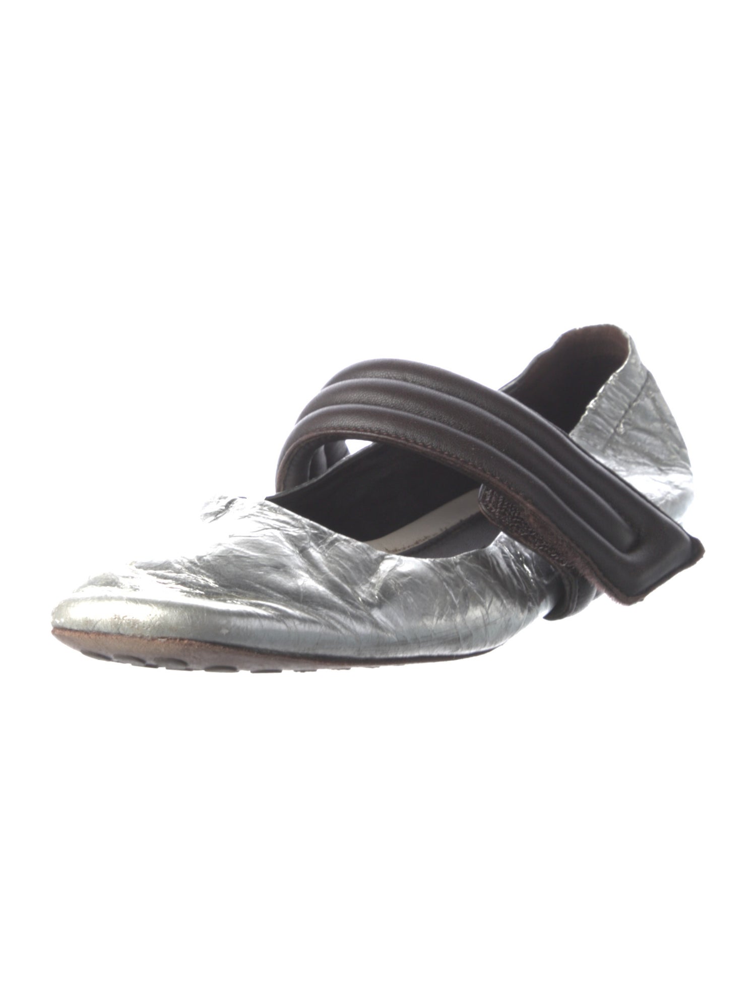 Tory Burch Leather Mary Jane Flats