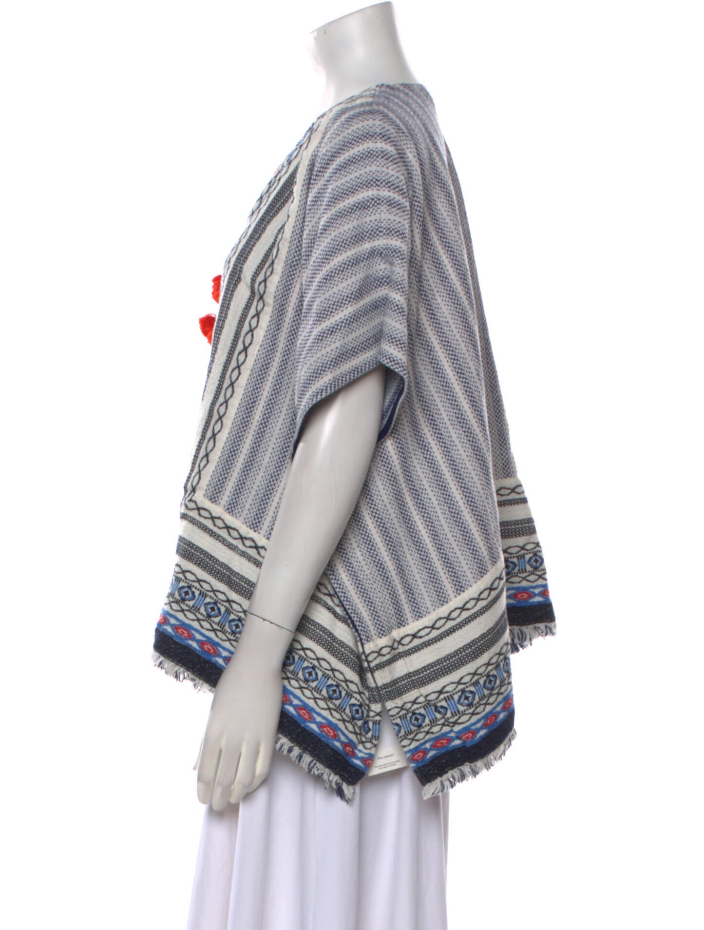 Tory Burch Printed Crew Neck Sweater