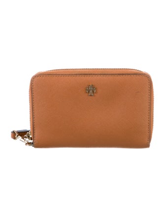 Tory Burch Leather Wristlet